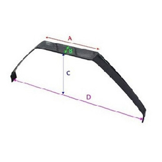 CARBONFIBER LANDING GEAR FOR SBACH 50CC