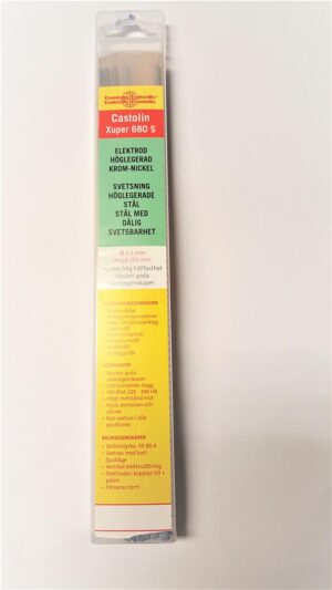 v02_EA0A536B4DB661A3F429ACE74683B798-1.jpg PÅLEGGSELEKTRODE CAST.XUPER 680S 3,2MM PK.À 5 STK PINNER
