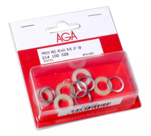 PAKNING NYLON, ALUM. 5+5 PACK AC+O2 - AGA 214100028