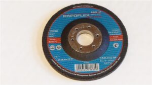 v02_F53AB5E3F6B15CC2E0B94E80EFD73EAE.jpg SLIPESKIVE STÅL/RF 115 X 6,5 X 22,2 - RAPOFLEX EXTRA NR-15