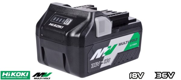 BATTERIPAKKE MULTIVOLT MED LADER BSL36A18 - HIKOKI - Bilde 2