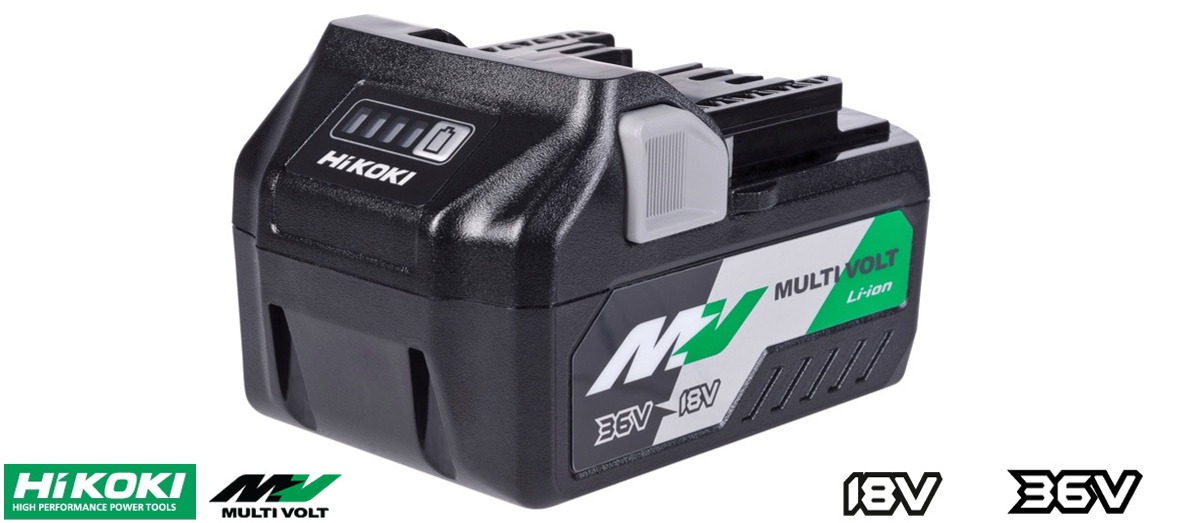 BATTERIPAKKE MULTIVOLT MED LADER BSL36A18 - HIKOKI - Bilde 2