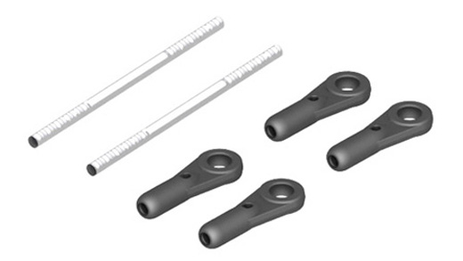 LINKAGE SET ROTOR HEAD LOGO XXTREME 800 (2)