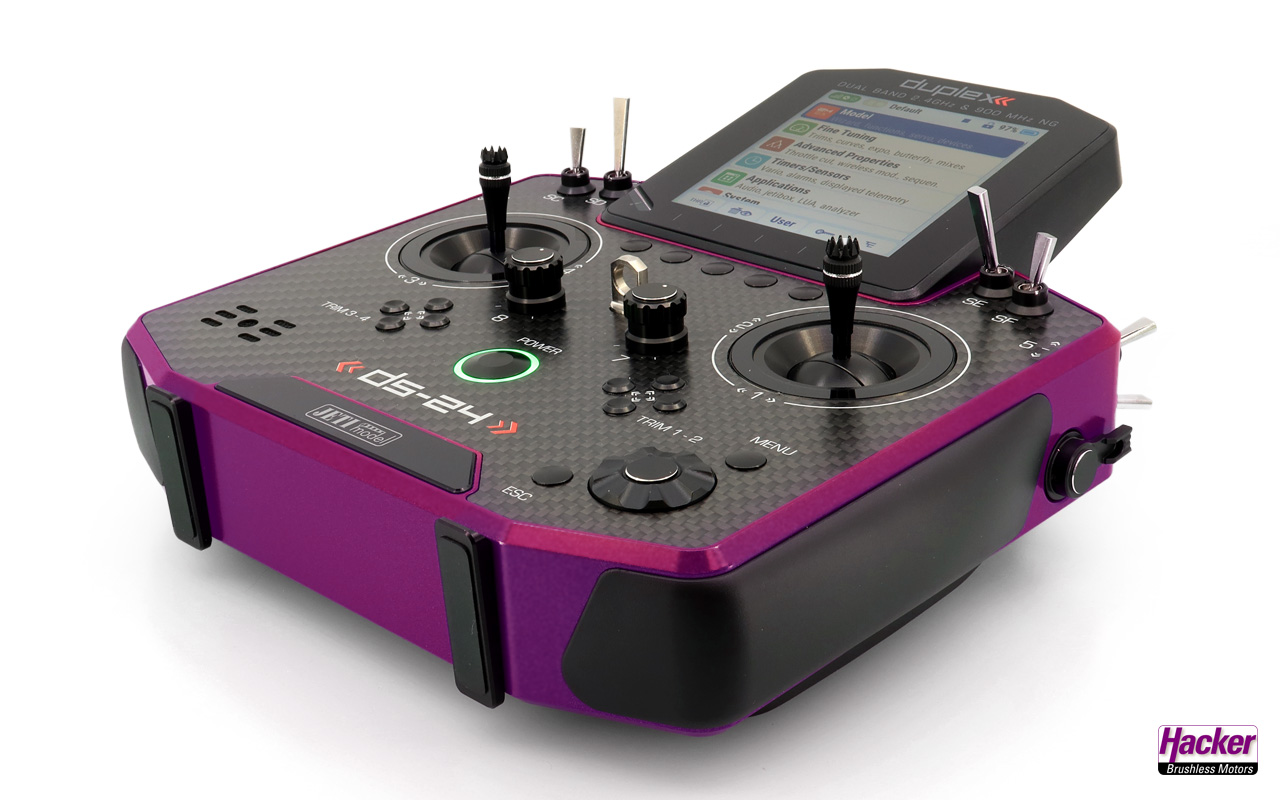 JETI DUPLEX DS-24 II CARBON LINE PURPLE - Bilde 1