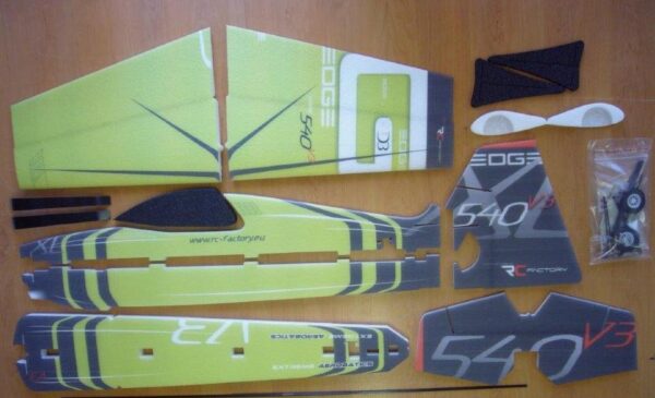 EDGE 540V3 XL GREEN RC FACTORY - Bilde 2