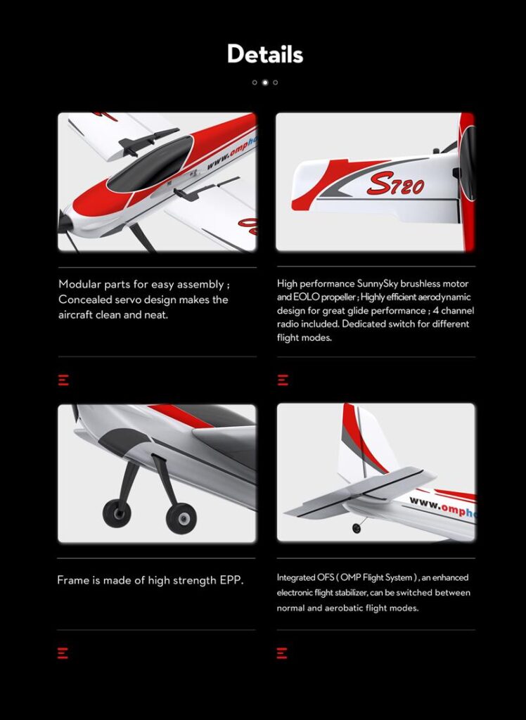 OMP S720 RTF GYRO