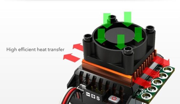 SKYRC CHEETAH 1/10 MOTORSETT SENSOR 2590KV - Bilde 4