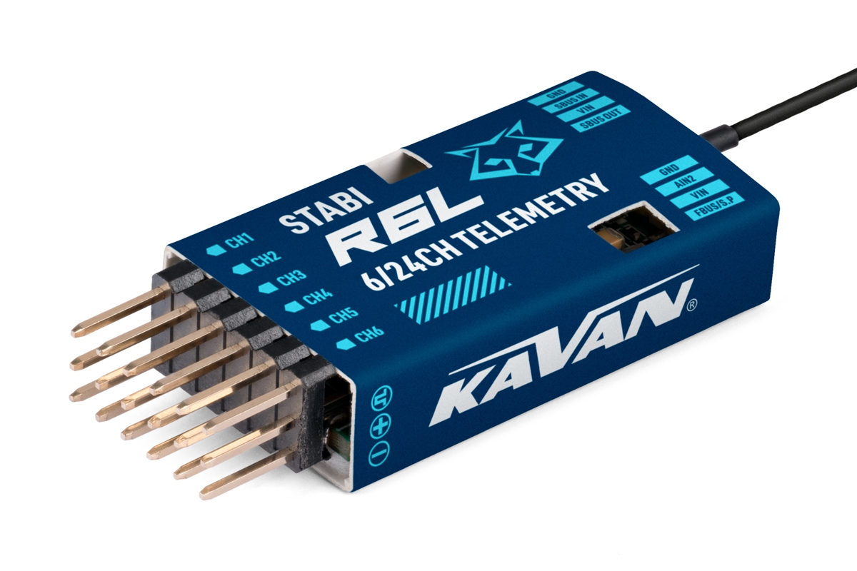 KAVAN R6L STABI RECEIVER 2.4GHz - Bilde 1