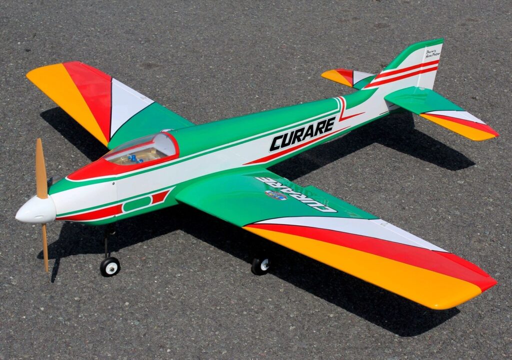 CURARE PATTERN .61-.75 ARF GREEN EL-RETRACT SEAGULL