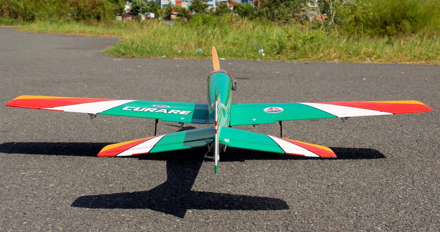 CURARE PATTERN .61-.75 ARF GREEN EL-RETRACT SEAGULL - Bilde 4