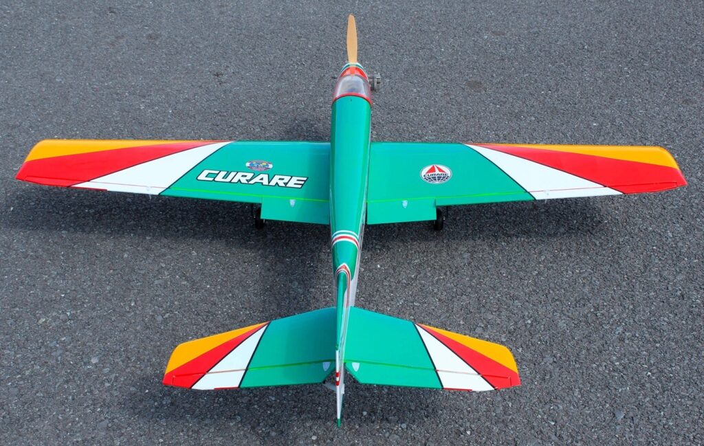 CURARE PATTERN .61-.75 ARF GREEN EL-RETRACT SEAGULL