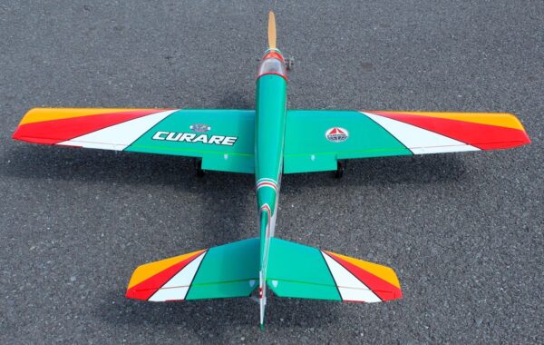 CURARE PATTERN .61-.75 ARF GREEN EL-RETRACT SEAGULL - Bilde 2