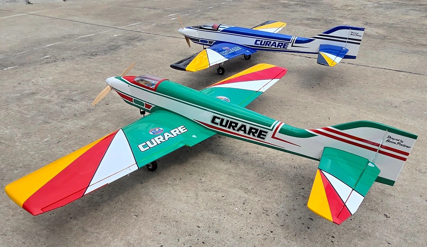 CURARE PATTERN .61-.75 ARF GREEN EL-RETRACT SEAGULL - Bilde 6