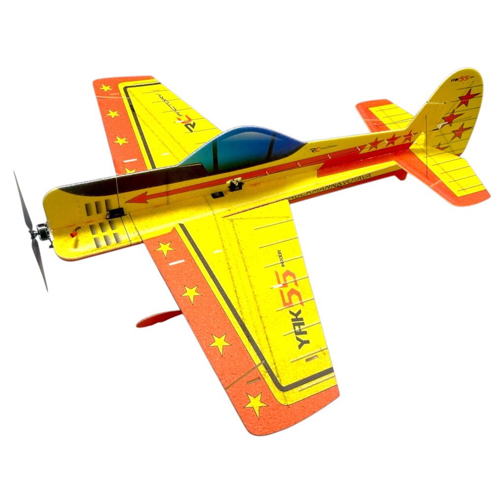 YAK 55 INDOOR YELLOW RC FACTORY