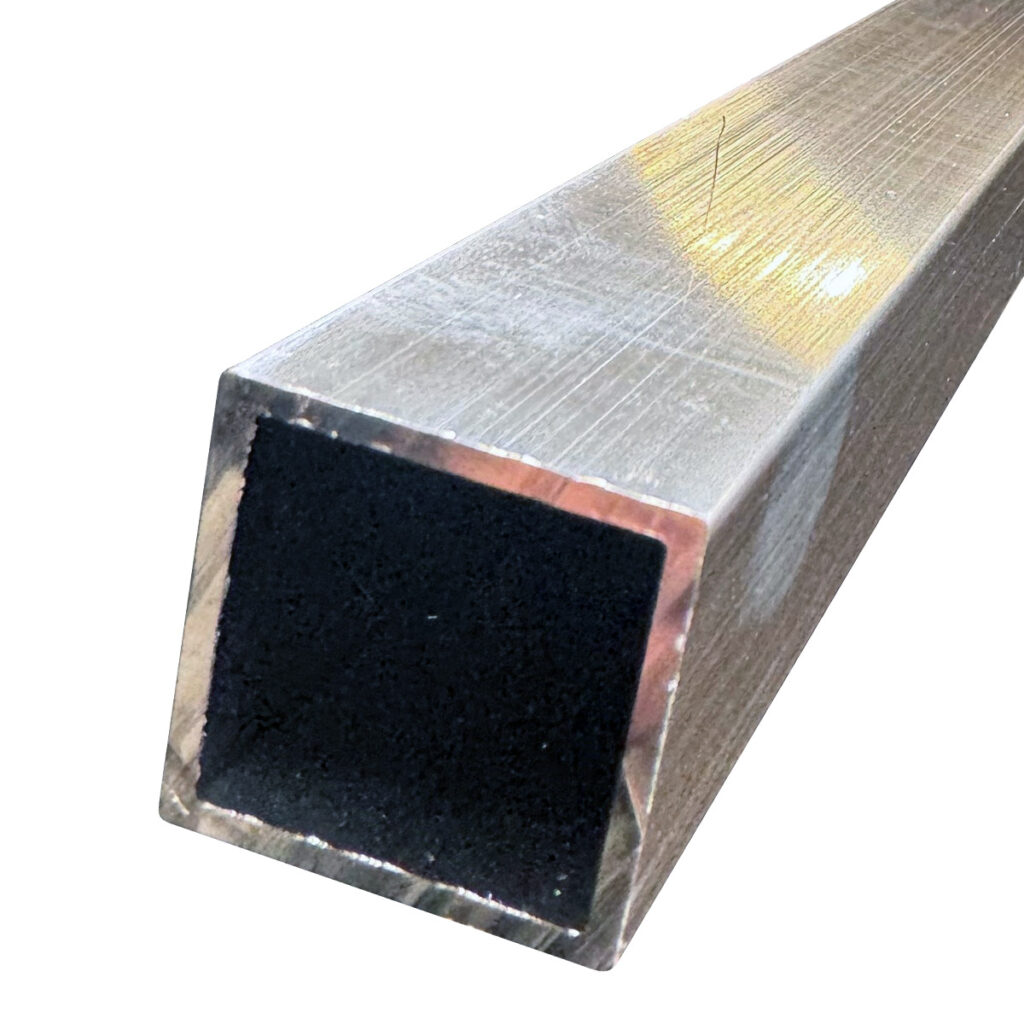 ALUMINIUM FIRKANTRØR 40x20x2  - pris/m